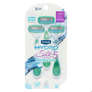 SCHICK HYDRO RAZORS DISPOSABLE WOMEN 3