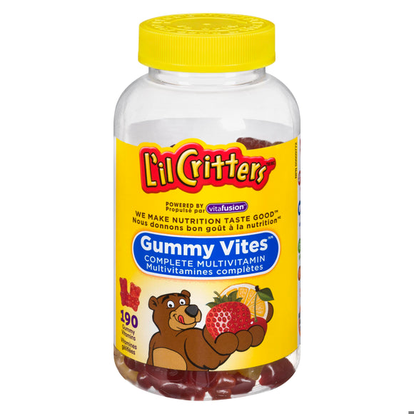 L'IL CRITTERS GUMMY VITAMIN 190