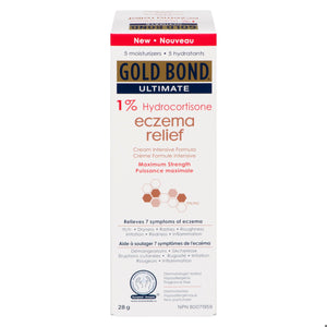 GOLD BOND 1% HYDROCORTISONE CREAM WITH ALOE 28GR