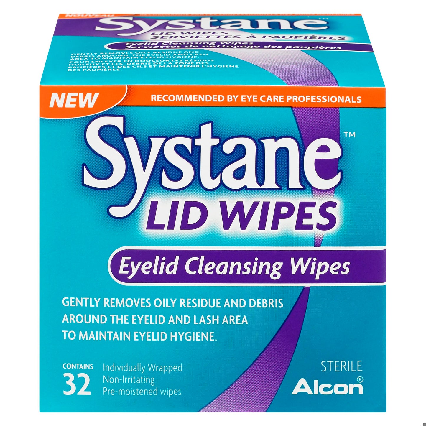 SYSTANE LID WIPES 32