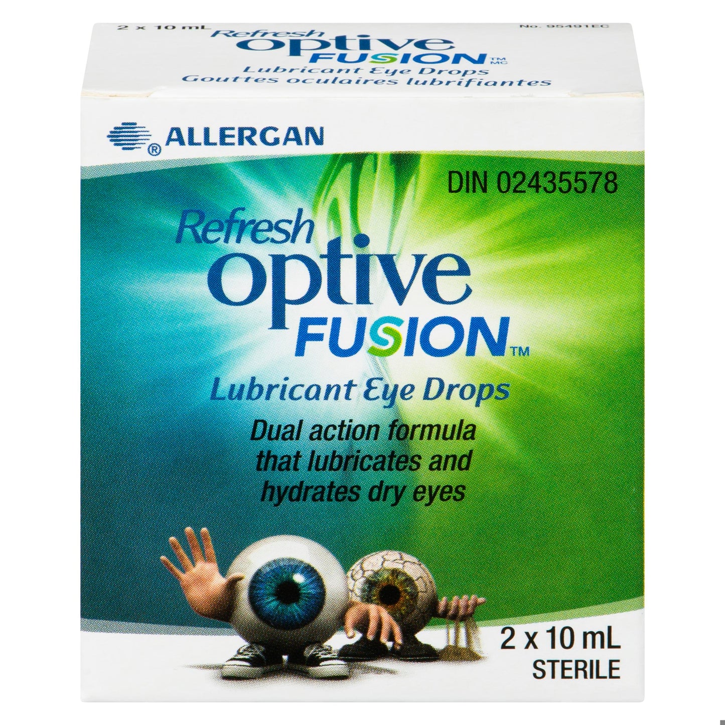 REFRESH OPTIVE FUSION 2X10ML