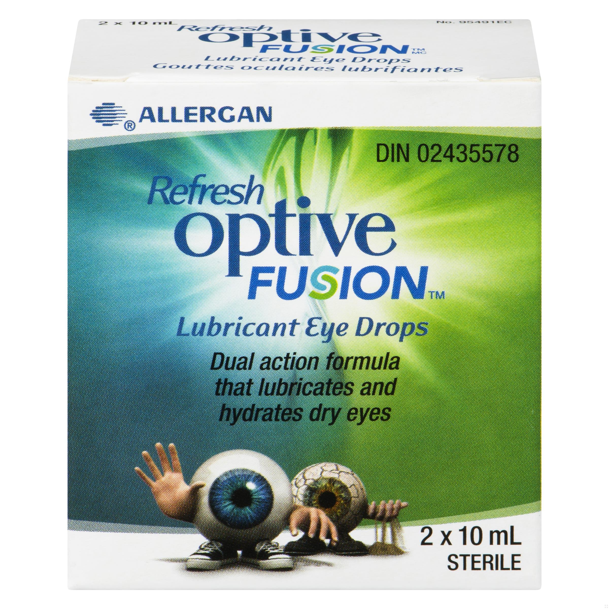REFRESH OPTIVE FUSION 2X10ML