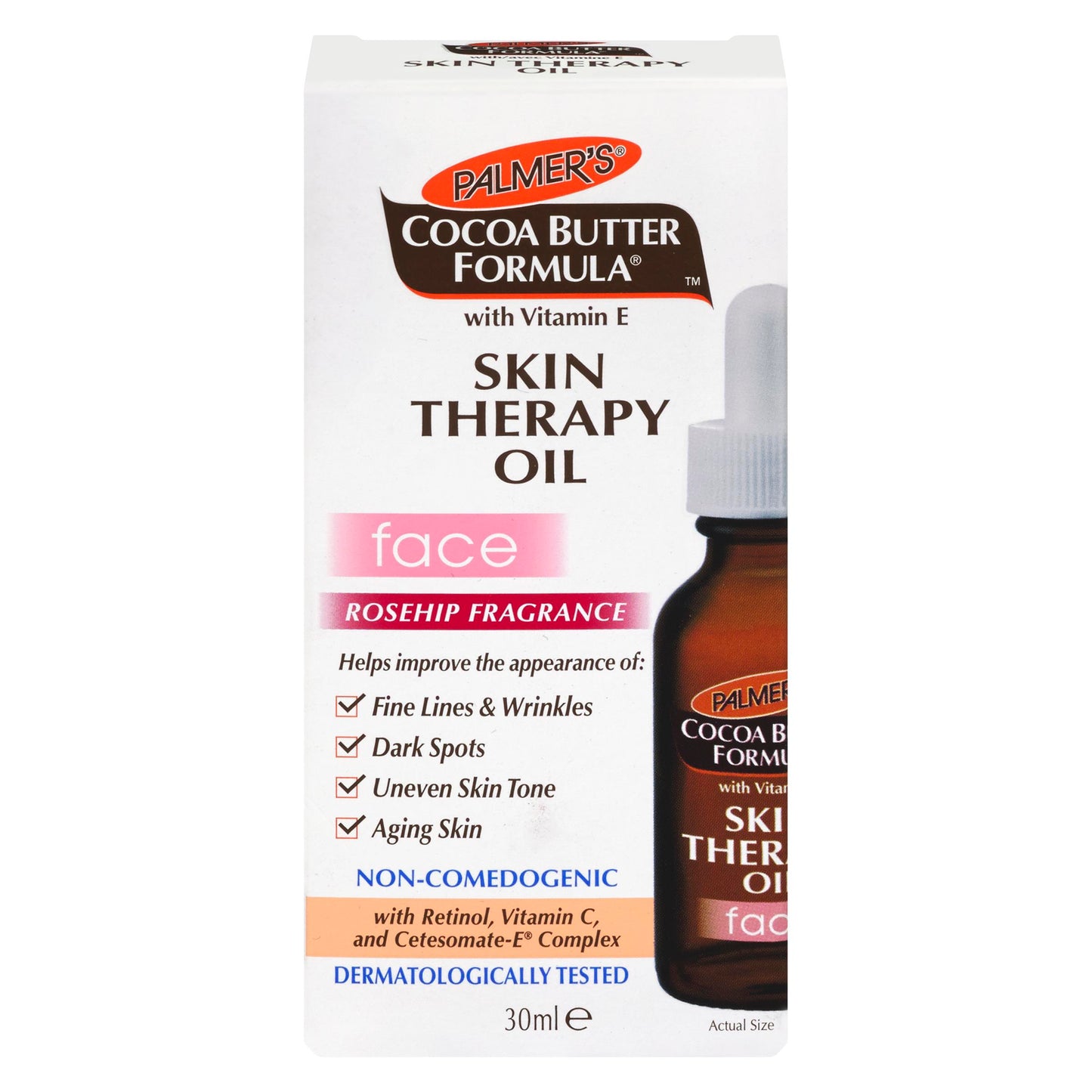 PALMERS COCOA BUTTER SKIN THERAPY FACE OIL 30ML