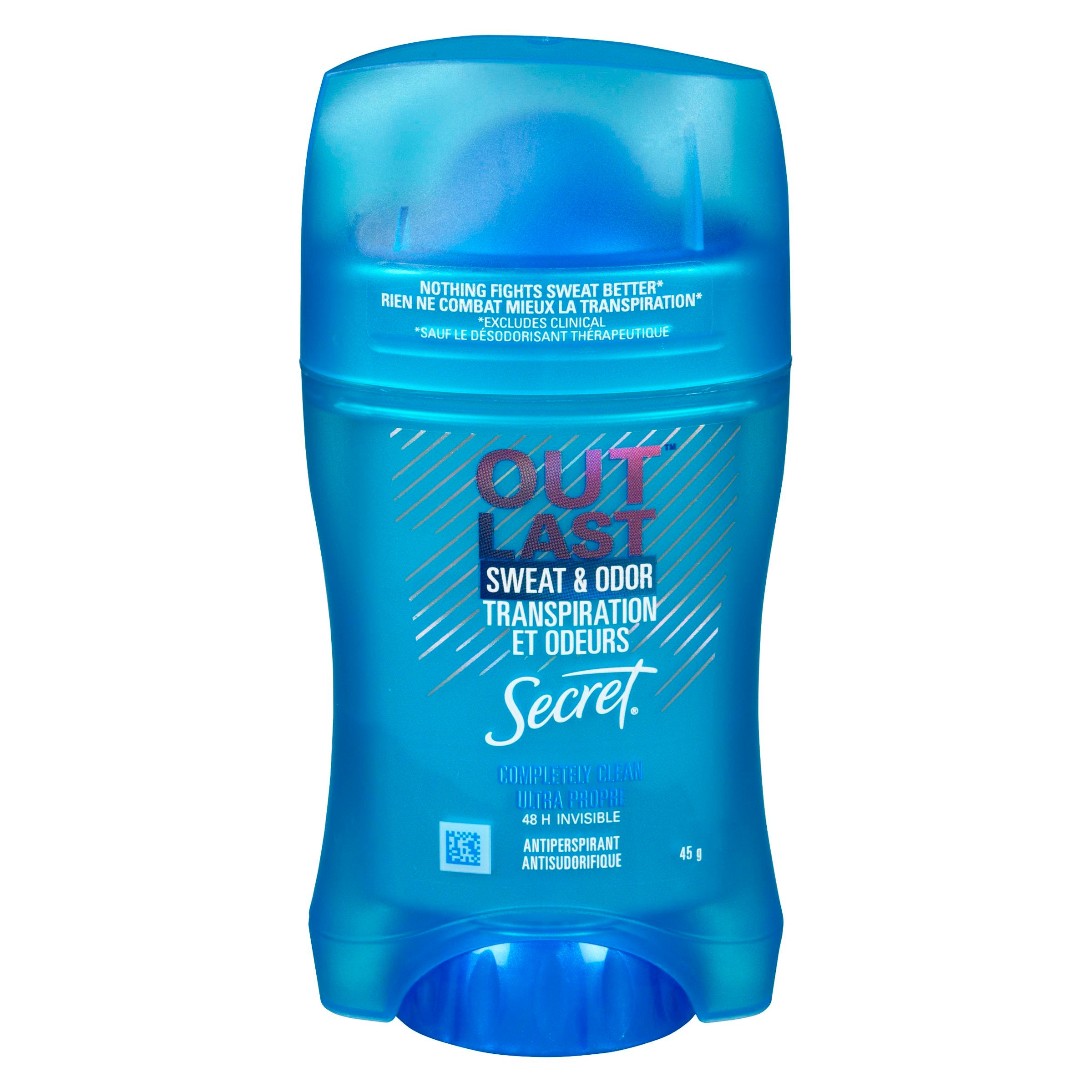 SECRET OUTLAST INVISIBLE COMPLETE CLEAN 45G