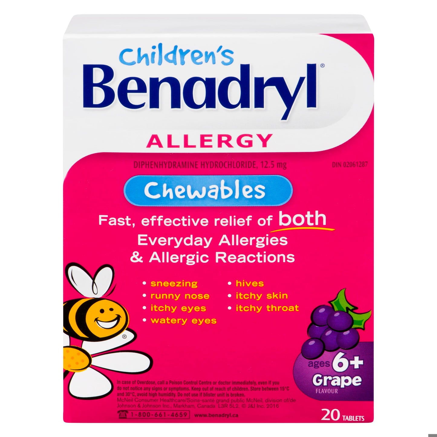 BENADRYL KIDS GRP TB