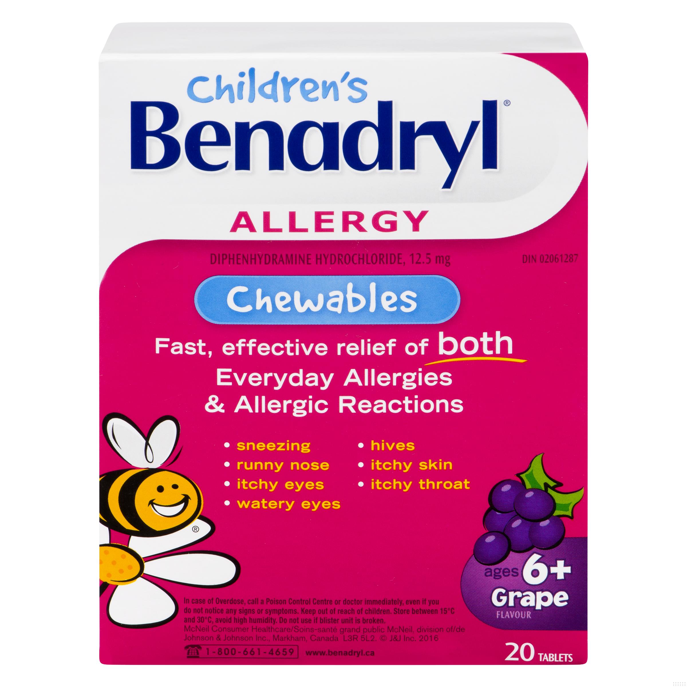 BENADRYL KIDS GRP TB