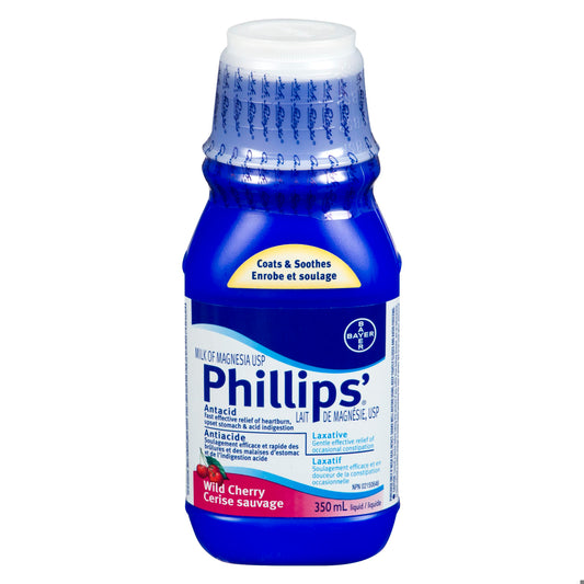 PHILLIPS MILK OF MAGNESIA CHERRY 350ML