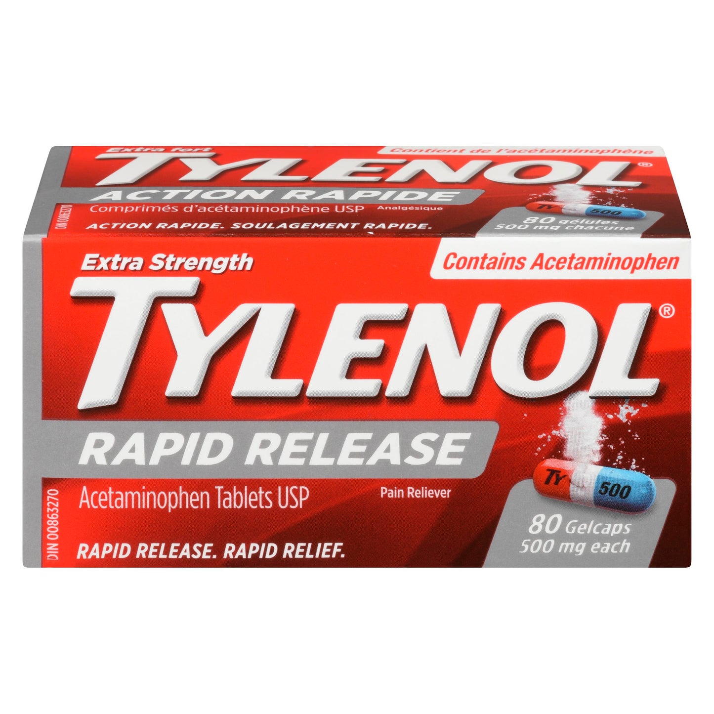 TYLENOL XST RPD REL GELC