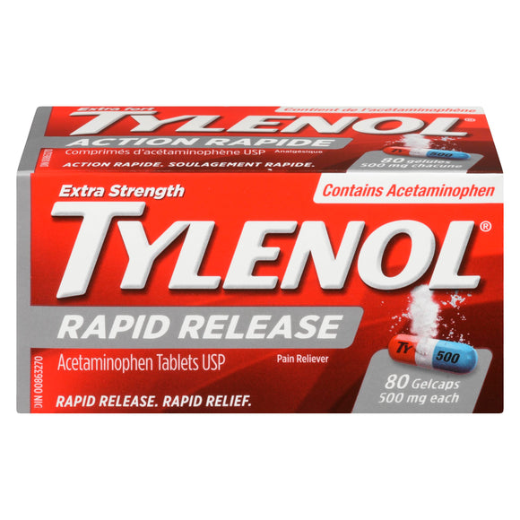 TYLENOL XST RPD REL GELC