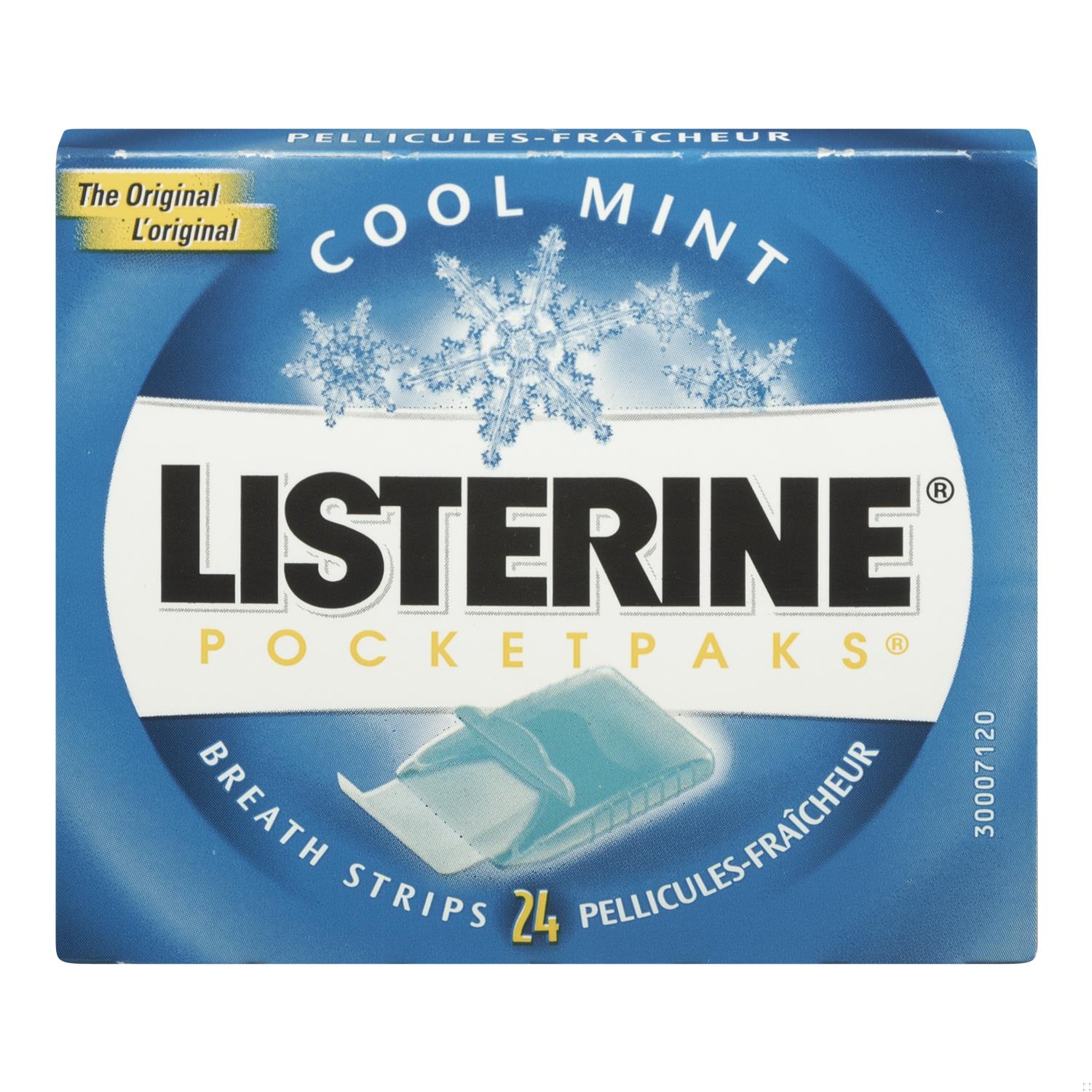LISTERINE POCKET PK MENTHE COOL COUNTER 24