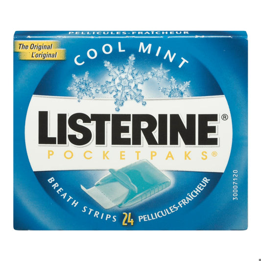 LISTERINE POCKET PK MENTHE COOL COUNTER 24