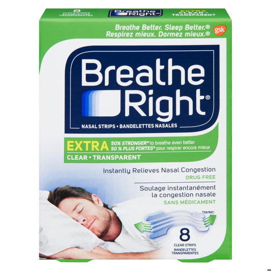 BREATHE RIGHT EXTRA 8