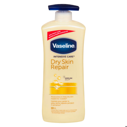 VASELINE INTENSIVE CARE DRY SKIN 600ML