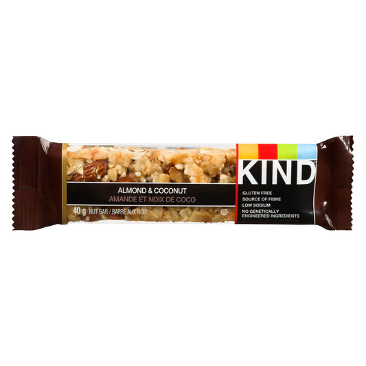 KIND ALMOND & COCONUT BAR 40G