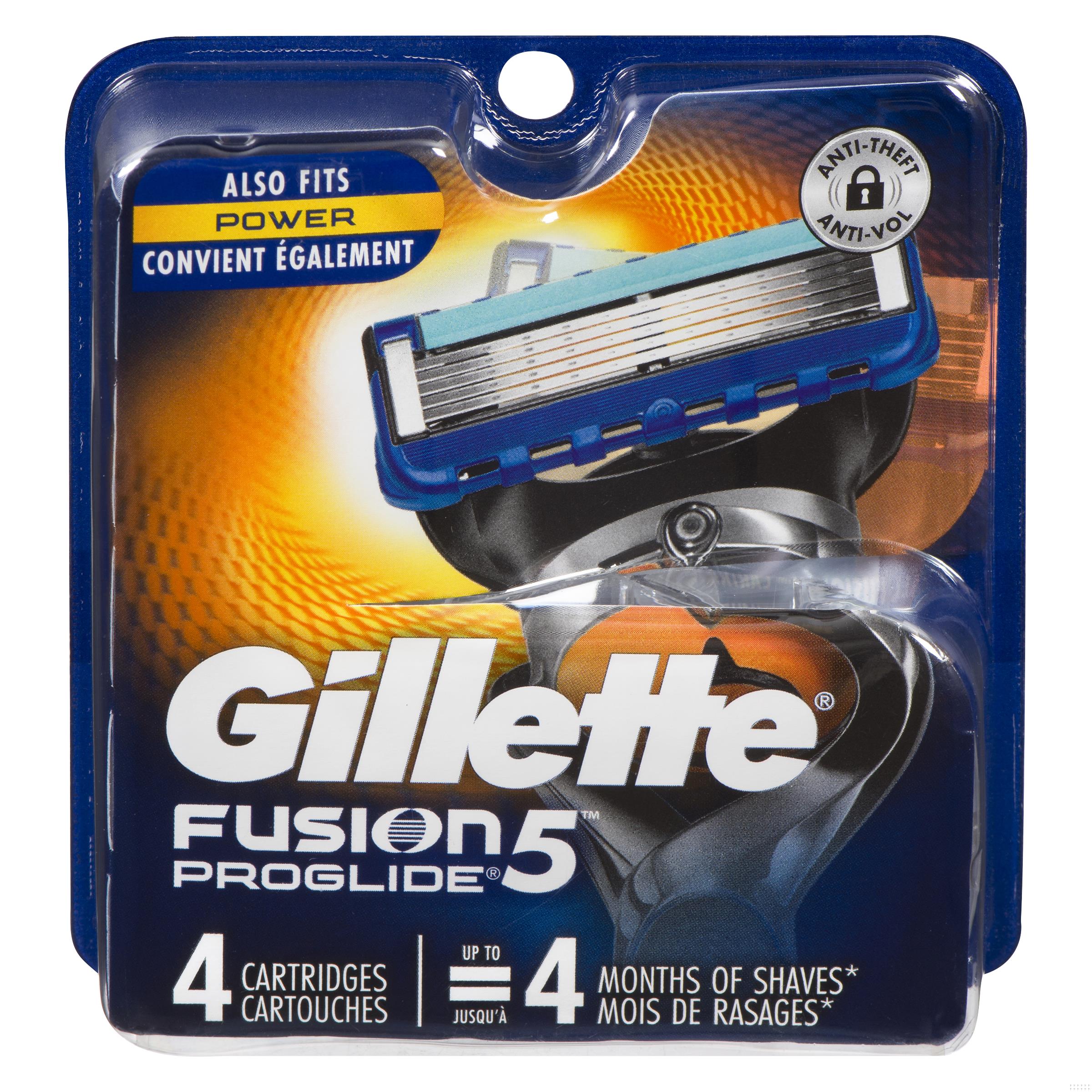 GILLETTE FUSION PROGLIDE MANUAL BLADE REF 4