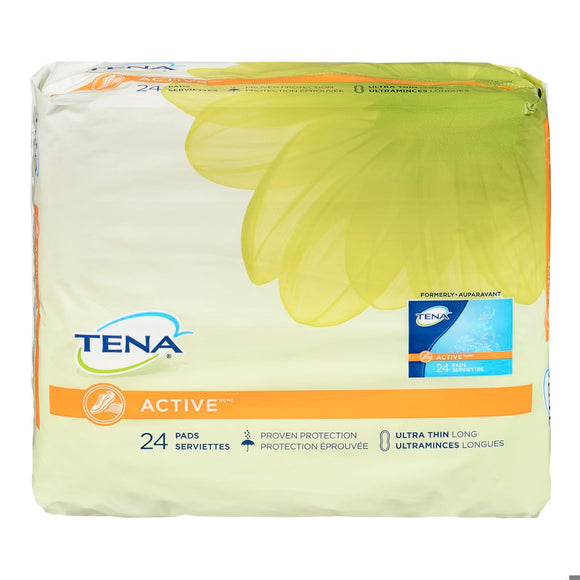 TENA PADS ULTRA THIN LONG 24