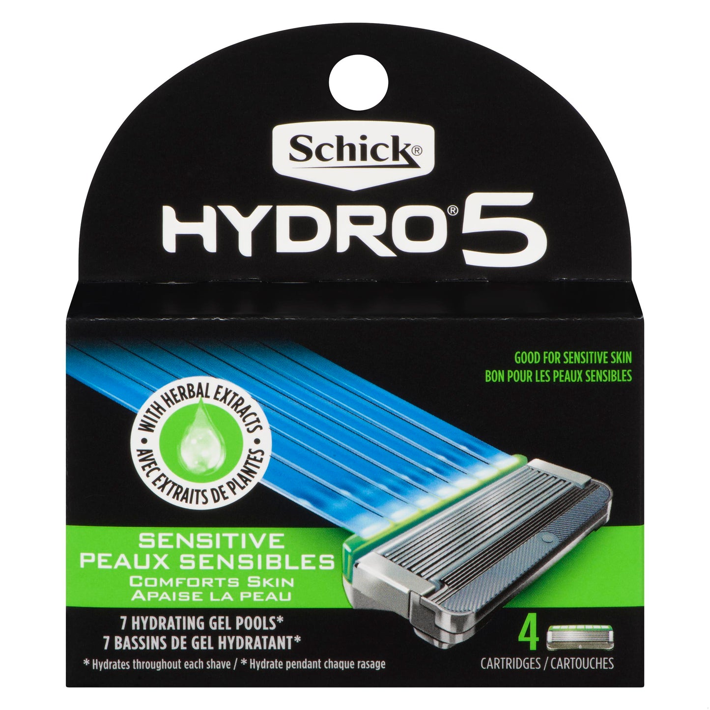 HYDRO 5 BLADES SENSITIVE SKIN REF 4