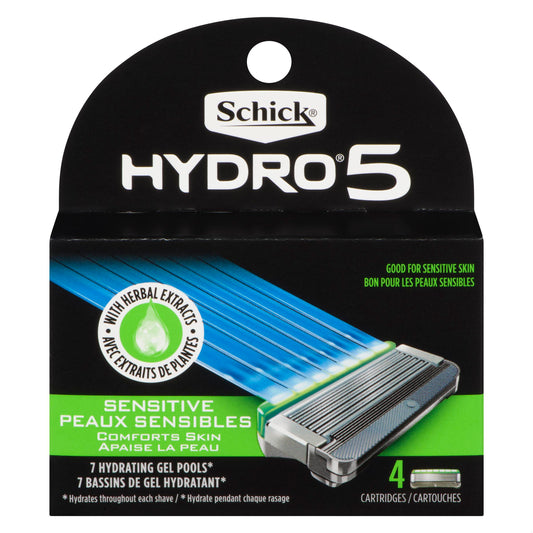 HYDRO 5 BLADES SENSITIVE SKIN REF 4