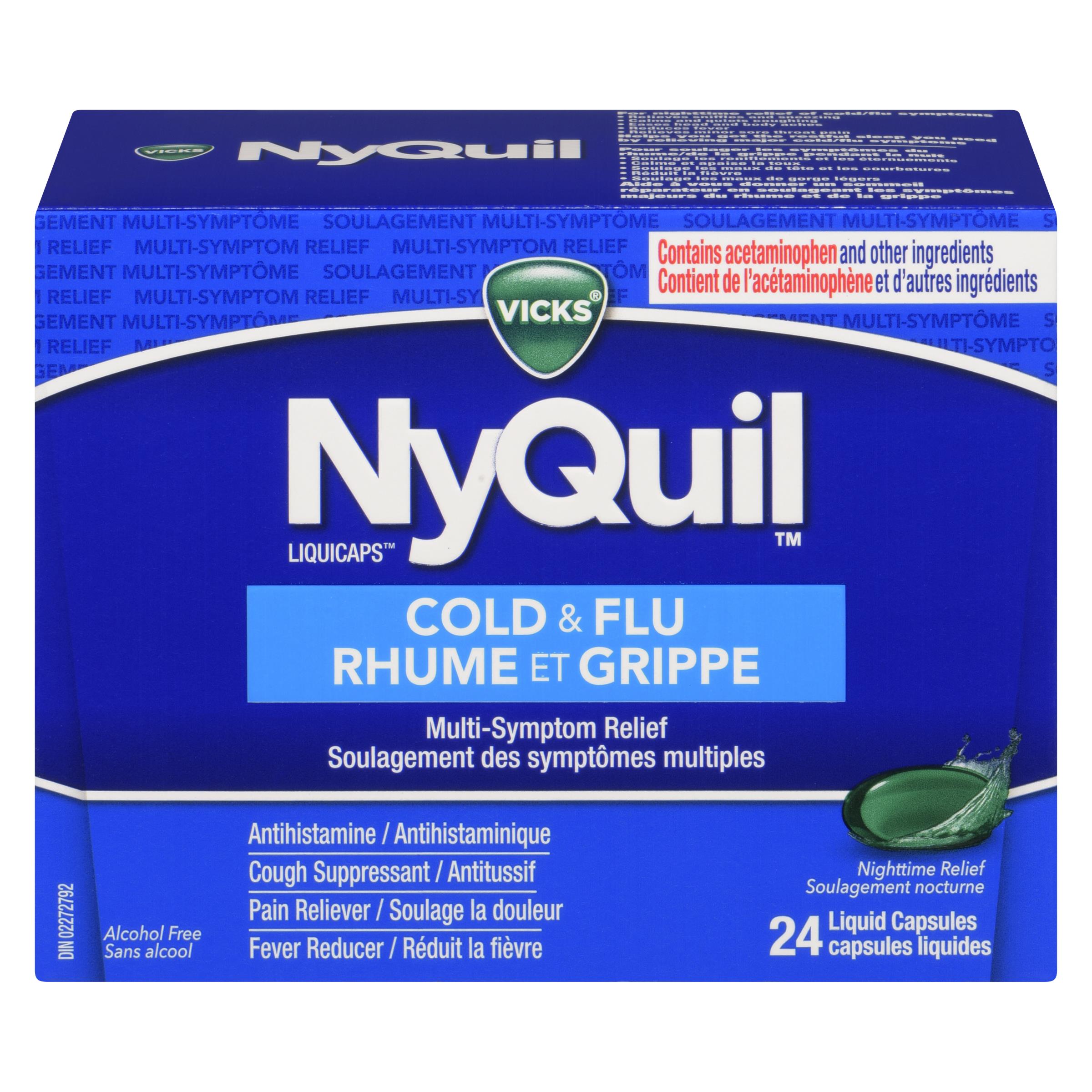 VICKS NYQUIL COLD&FLU LIQ CAPS 24