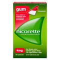 NICORETTE GUM 4MG CINNAMON 30