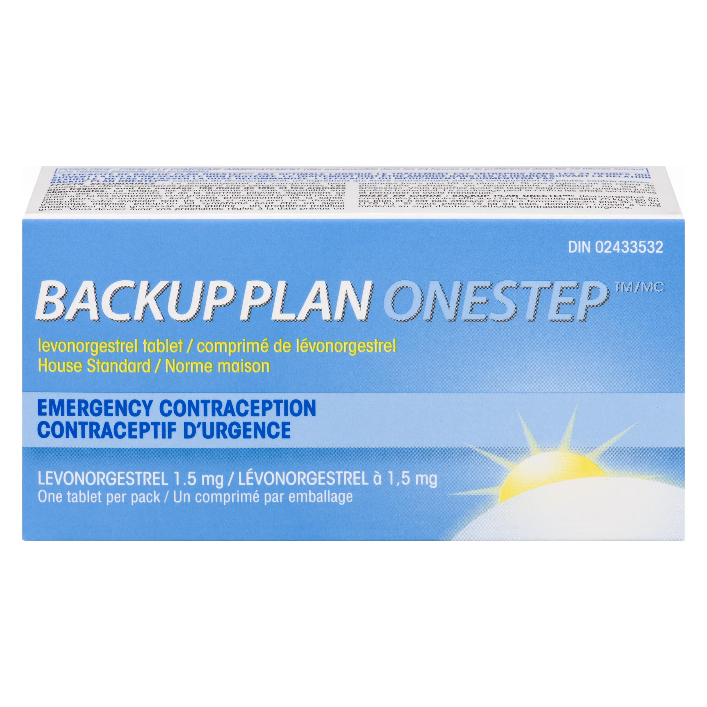 BACKUP PLAN ONESTEP 1.5MG BLST 1