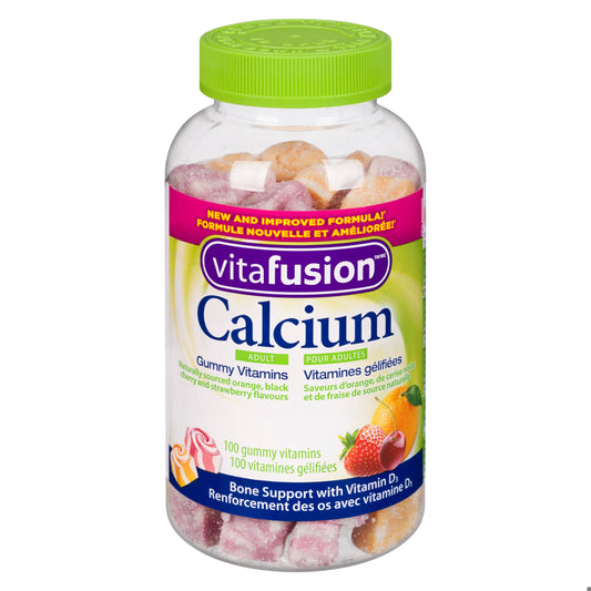 VITAFUSION VITAMIN CALCIUM GUMMY BLOCK 100