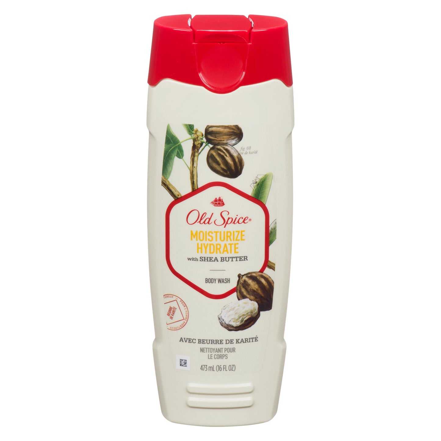 OLD SPICE FR BODY WSH MOISTURIZE SHEA BUTTER 473ML