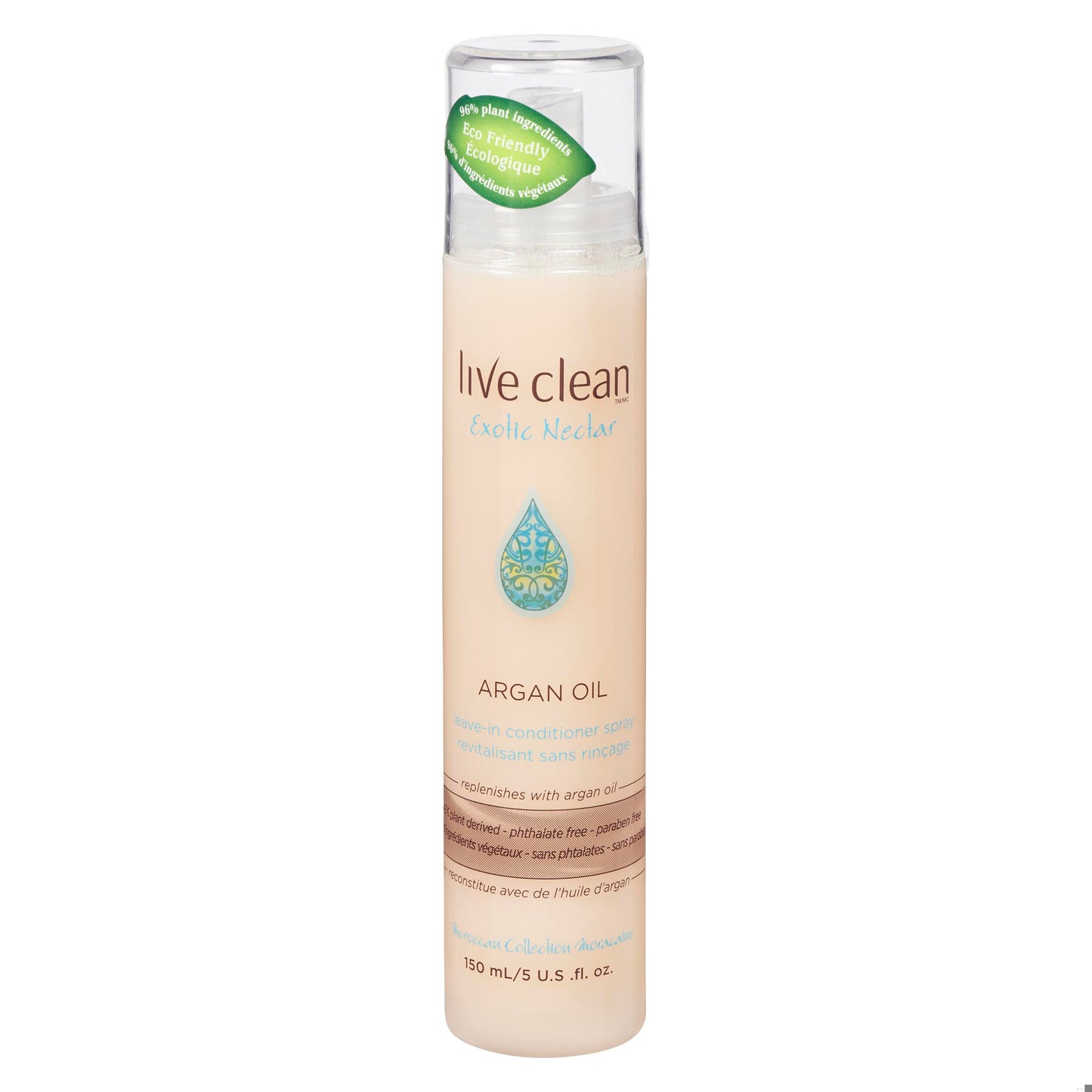 LIVE CLEAN ARGAN OIL LEAVE-IN CND SP 150ML