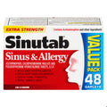 SINUTAB ALERGY & SINUS XST TB 48