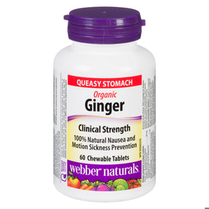 ORGANIC GINGER CLINICAL FORCE TB 500MG 60 WEBBER