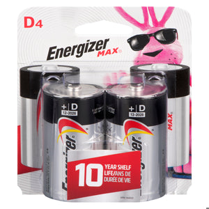 ENERGIZER BATTERY MULTI PK MAX D E95BP4 4