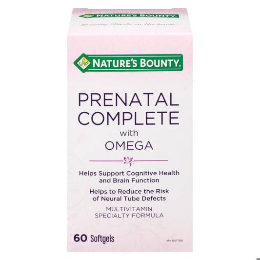 NATURE'S BOUNTY PRENATAL DHA MULTIVIT SOFTGEL 60