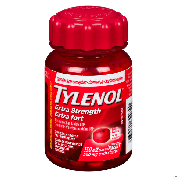 TYLENOL XST EASY OPEN TB 150