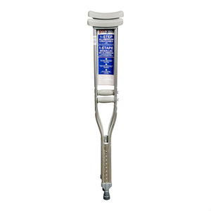 CRUTCHES ALUMINUM ADJUSTABLE 62-70"