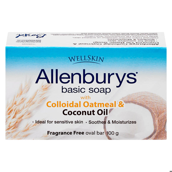 ALLENBURY SOAP OATMEAL & COCONUT OIL 100G