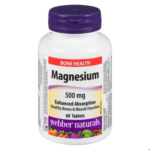 MAGNESIUM EASY ABSORPTION TB 500MG 60 WEBBER