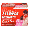 TYLENOL CHILD BUBBLE GUM CHEW TB 160MG 20