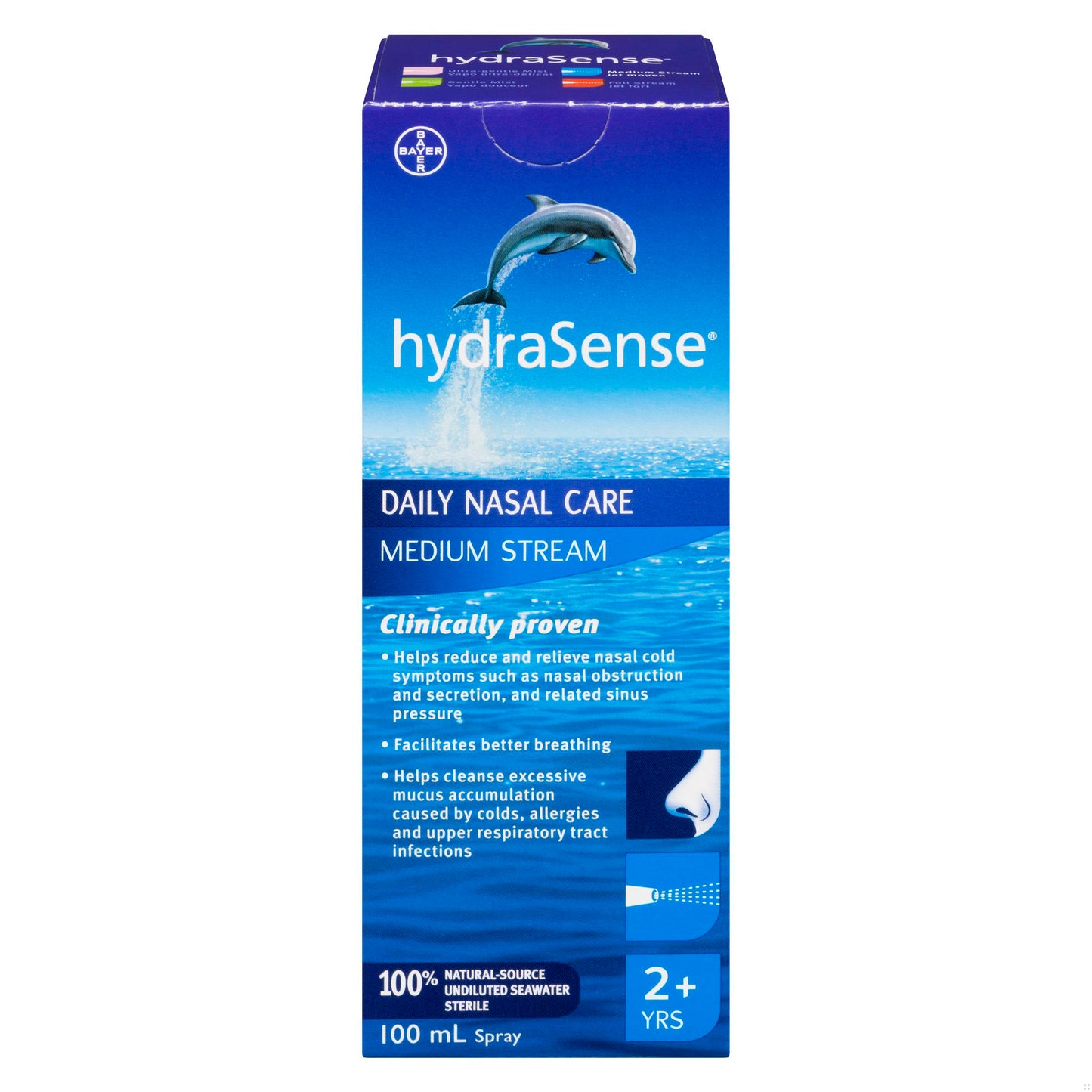 HYDRASENSE MEDIUM STREAM SP 100ML