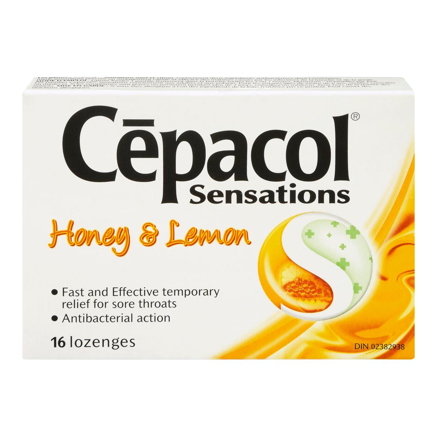 CEPACOL LOZ HONEY/LEMON 16