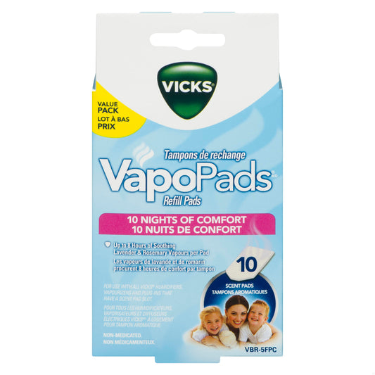 VICKS VAPOPADS LAVENDER & ROSEMARY VBR-5FPC 10