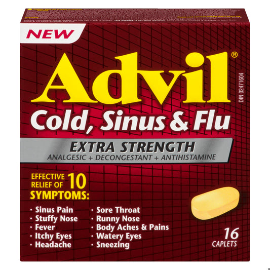 ADVIL CLD-SIN-FLU XST CA