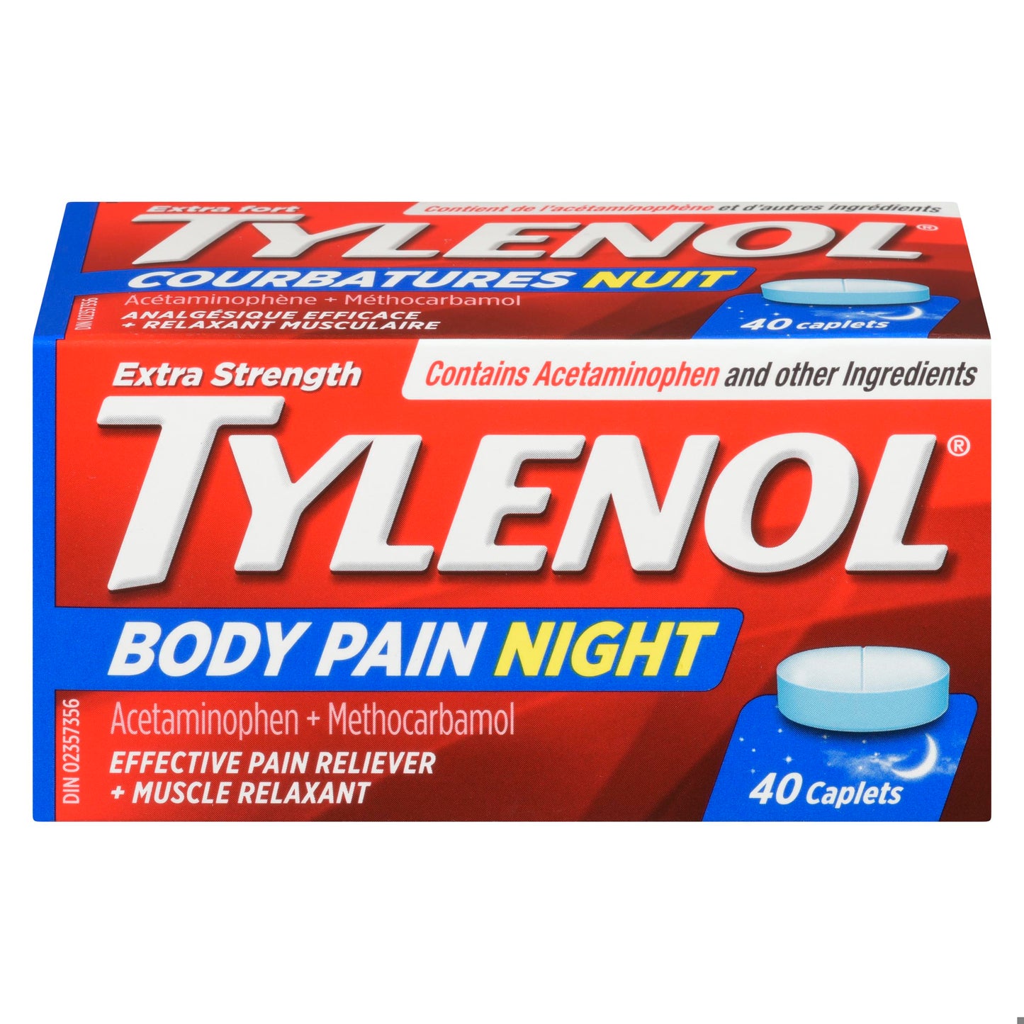 TYLENOL BODY PAIN NIGHT CPLT 40