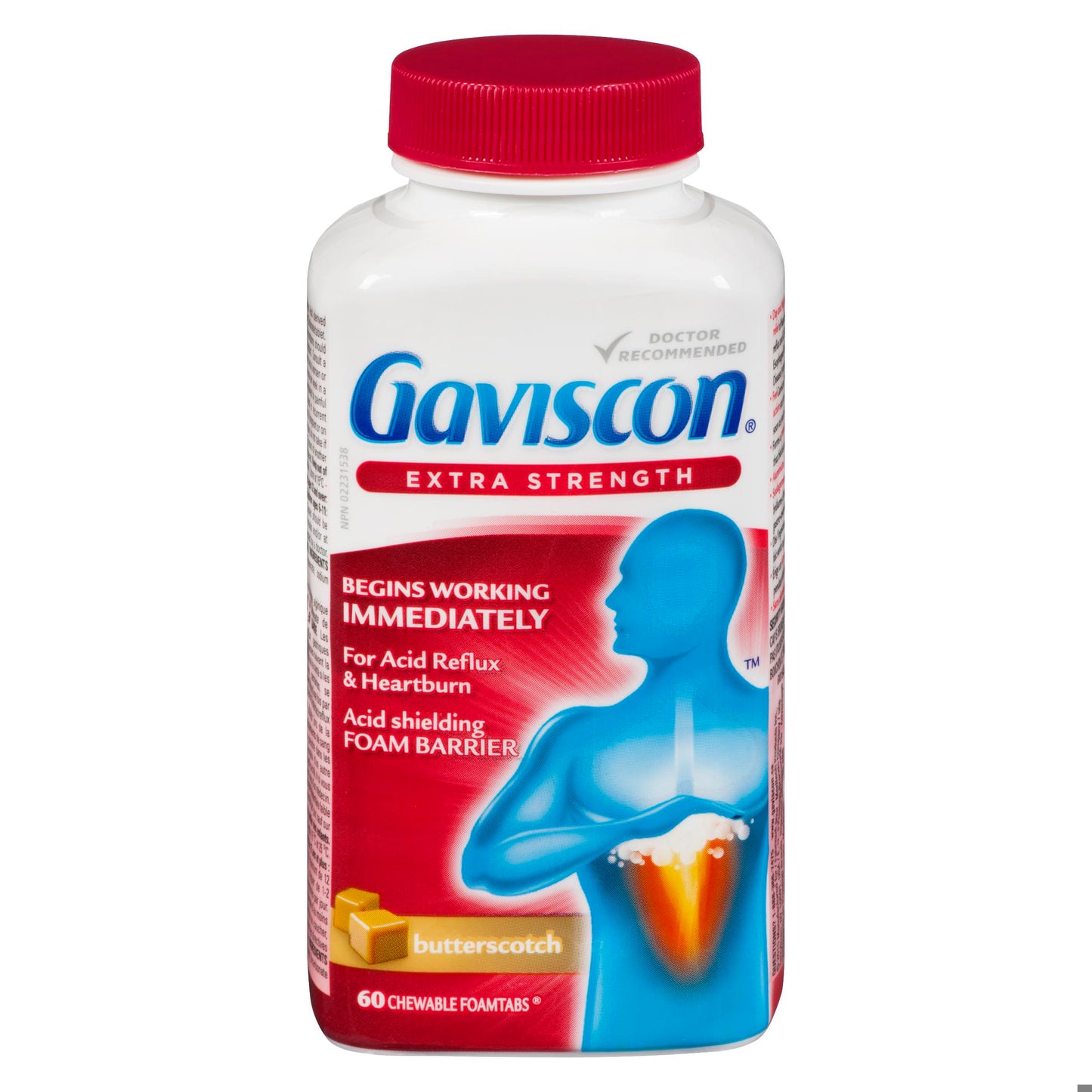 GAVISCON XST BUTTERSCOTCH TB 60