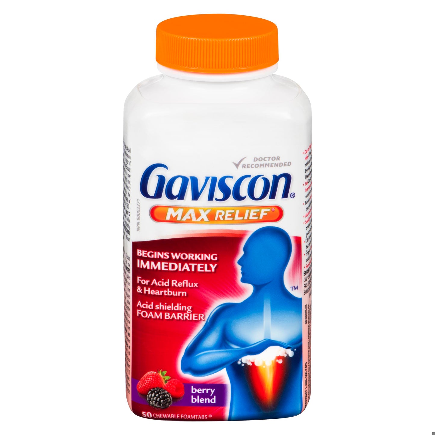 GAVISCON XST BERRY BLEND TB 50