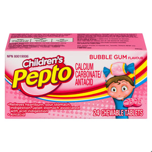 PEPTO BISMOL CHILDREN TB CHEWABLE 24