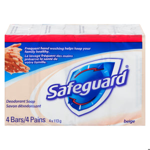 SAFEGUARD SOAP ANTIBACTERIAL 4X113G