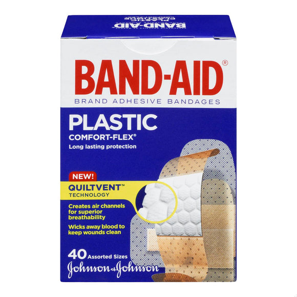 BAND-AID DRESSING PLASTIC 40