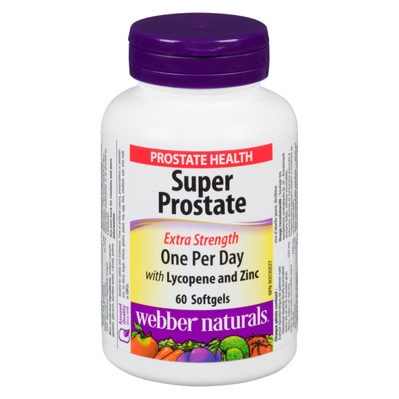 SUPER PROSTATE SOFTGEL EXTRA STRENGHT 60 WEBBER