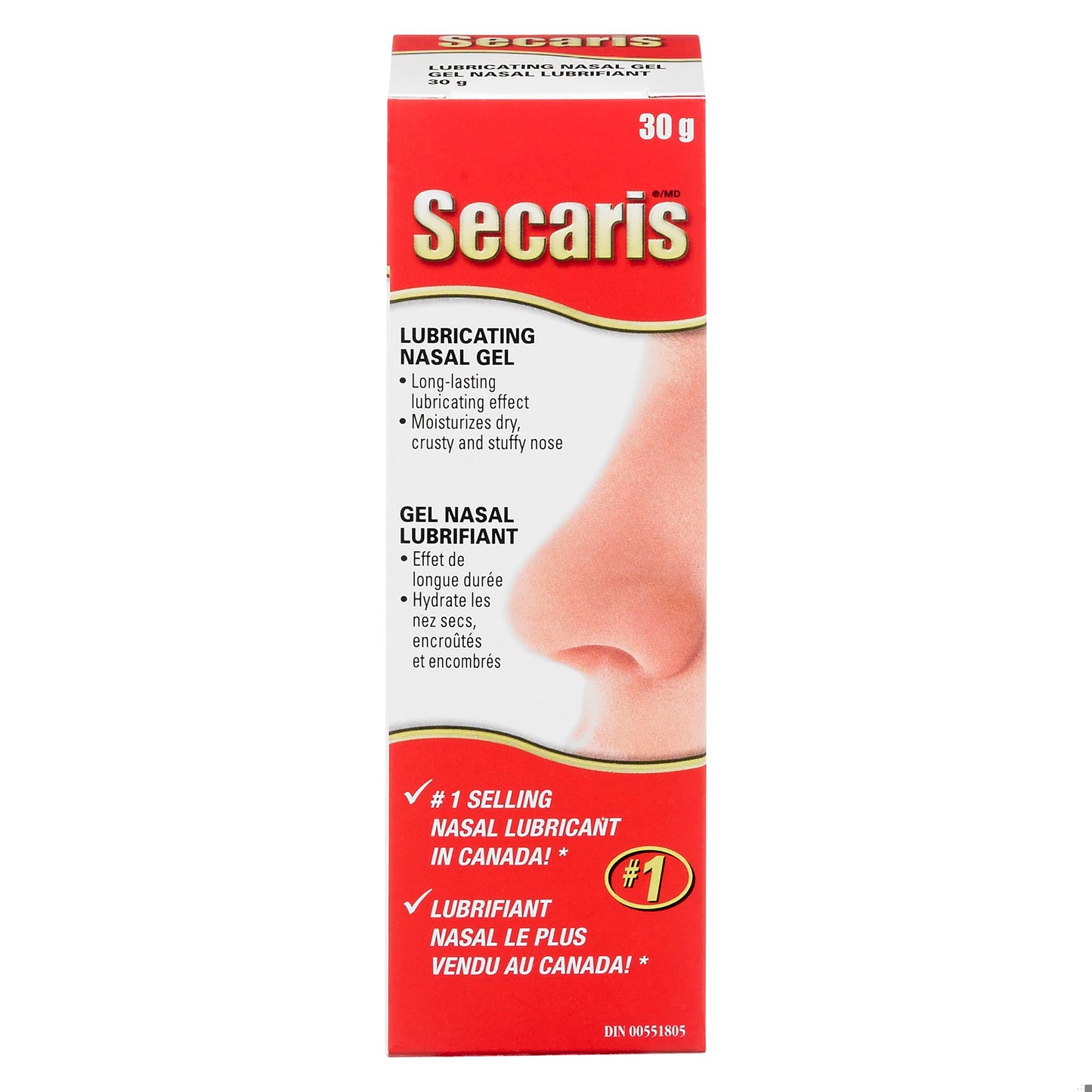 SECARIS NASAL GEL 30G