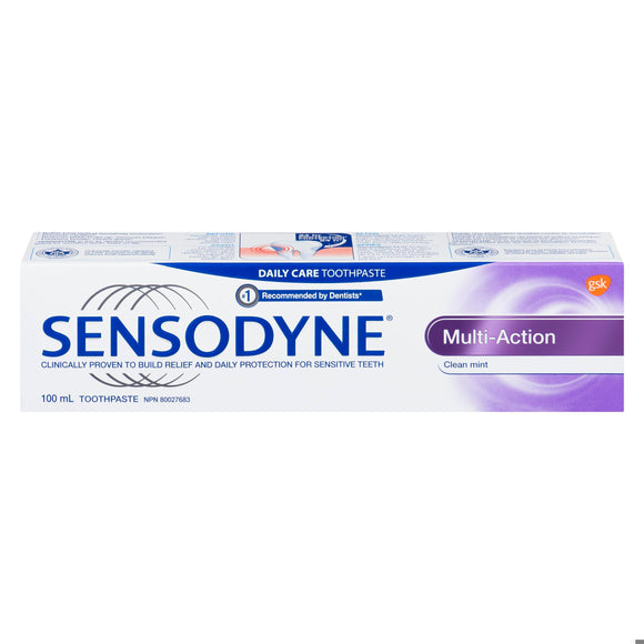 TOOTHPASTE SENSODYNE MULTI-ACTION CLEAN MINT 100ML